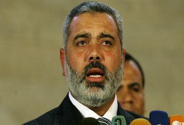Ông Ismail Haniyeh được đề cử làm Thủ tướng Palestine vào ngày 16/2/2006 và tuyên thệ nhậm chức vào ngày 29/3/2006. Ông giữ chức vụ này cho tới năm 2014. Ảnh: AA.