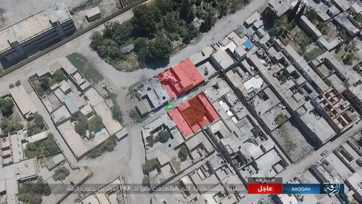 Một góc thành phố Raqqa nhìn từ trên cao. Ảnh: AMN.
