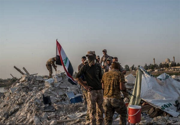 Nhiều công trình trong Thành cổ Mosul gần như đã bị phá hủy hoàn toàn. Ảnh: FNA.
