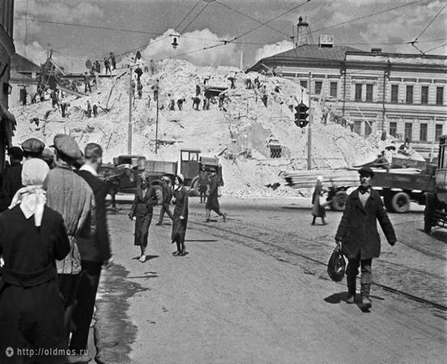 Khu vực Quảng trường Manezh năm 1934. (Nguồn: ER)