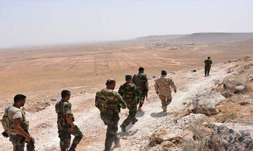Được biết, chiến dịch giải phóng vùng nông thôn tỉnh Aleppo của quân đội Syria đã kết thúc tuần qua. Tổ chức khủng bố IS bị quét sạch hoàn toàn khỏi vùng đồng bằng Khanasser. Ảnh: FNA.
