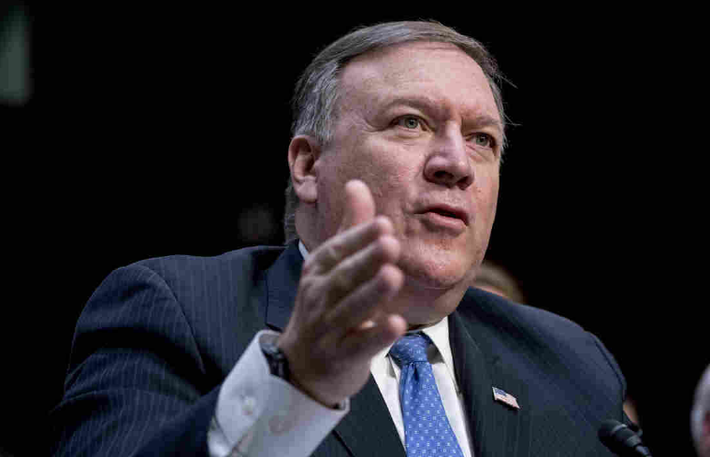 Theo hãng thông tấn Reuters, Ngoại trưởng Pompeo đã hối thúc các đồng minh của Mỹ trong khu vực lên tiếng phản đối hành vi "cưỡng ép" của Trung Quốc trên Biển Đông. Ảnh: AP.