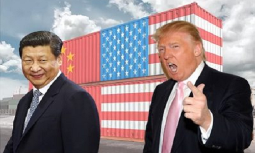 Trước đó, hôm 10/5, Tổng thống Trump đã ra lệnh khởi động quá trình tăng thuế đối với toàn bộ hàng hóa còn lại nhập khẩu từ Trung Quốc, trị giá khoảng 300 tỷ USD. Động thái này diễn ra cùng ngày sau khi Mỹ chính thức áp mức thuế 25% đối với 200 tỷ USD hàng hóa nhập khẩu từ Trung Quốc. Ảnh: GR.