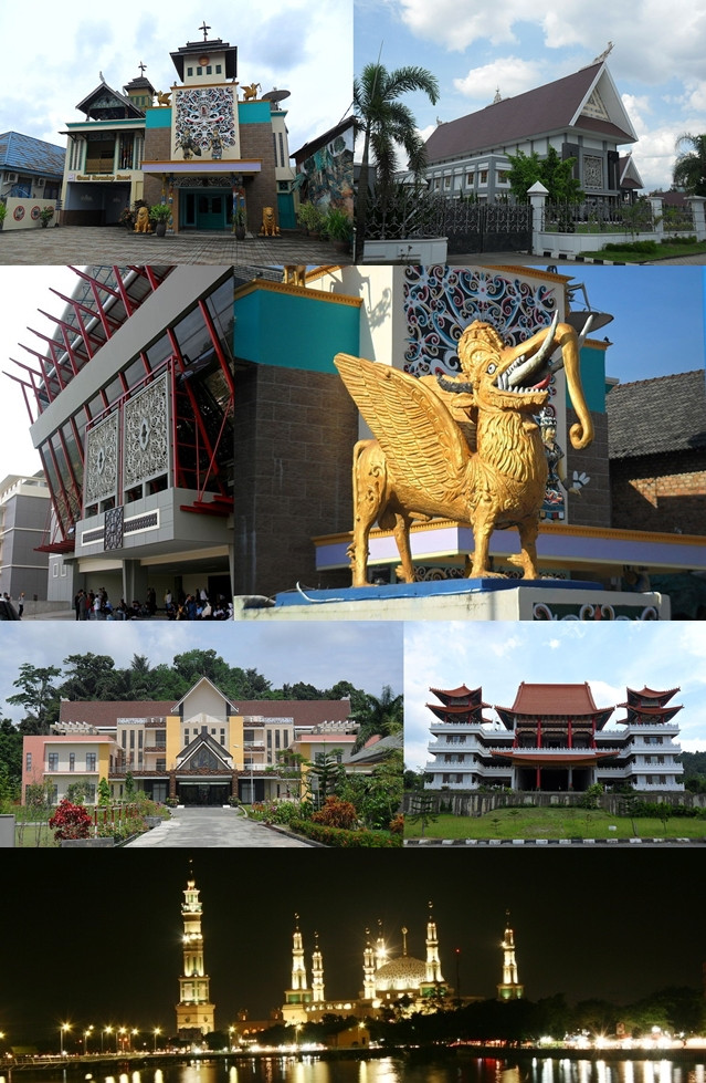 Trong khi đó, Samarinda là thủ phủ của tỉnh. Cả hai thành phố đều có sân bay quốc tế và có thể kết nối với phần còn lại của hòn đảo thông qua đường cao tốc và các tuyến đường sắt. Ảnh: Wikipedia.