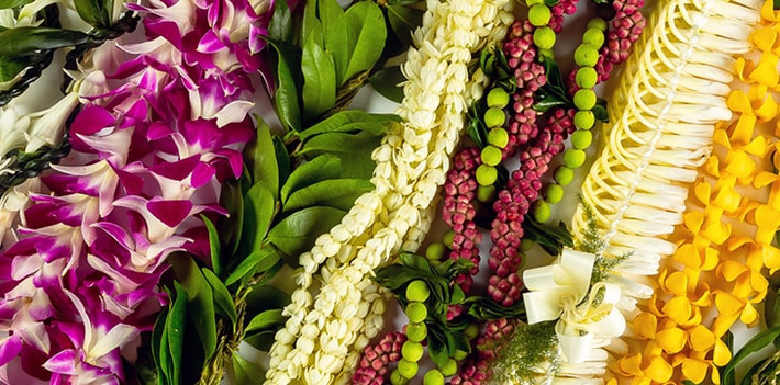 Việc từ chối đeo vòng hoa lei ở Hawaii khi được đề nghị bị coi là hành vi thô lỗ. Ảnh: FS.