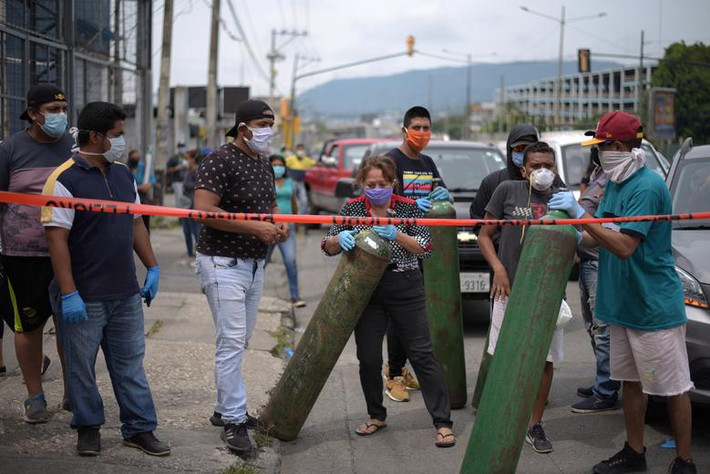 Ecuador đã phong tỏa toàn quốc kể từ giữa tháng 3/2020 nhằm ngăn chặn sự lây lan của dịch bệnh.