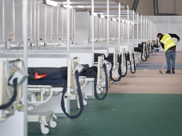 Bệnh viện Nightingale có diện tích 88.000 m2.