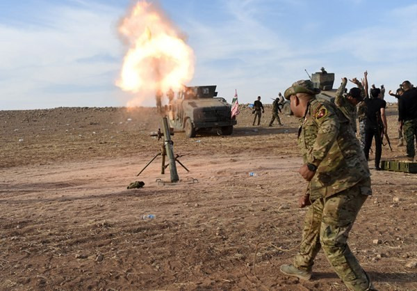 Lực lượng Iraq tấn công các căn cứ của phiến quân IS ở Mosul,