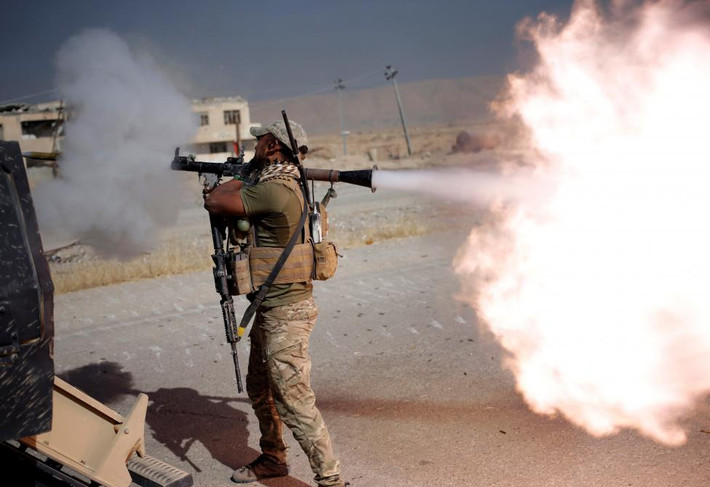 Chiến dịch giải phóng Mosul khỏi IS đã bước sang ngày thứ 5.