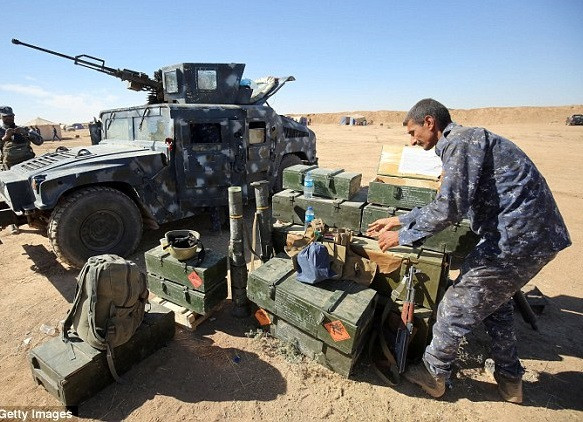 Chiến dịch giải phóng Mosul được dự báo sẽ là một cuộc chiến khốc liệt và đẫm máu. Ảnh: Getty Images.