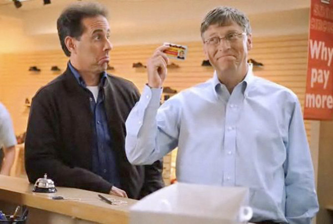Gia đình của tỷ phú Bill Gates cũng thuộc tầng lớp trung lưu.