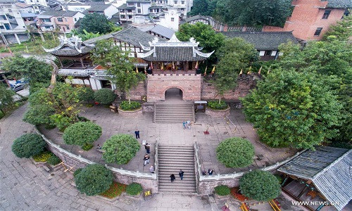Khung cảnh thanh bình ở thị trấn Anju. Ảnh: THX.
