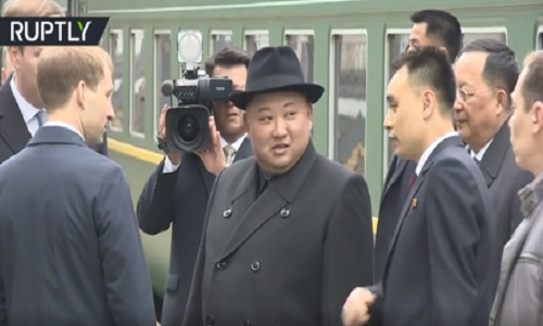 Cuộc gặp thượng đỉnh Nga-Triều đầu tiên giữa ông Kim Jong-un và Tổng thống Putin dự kiến diễn ra tại khuôn viên Đại học Liên bang Viễn Đông, thành phố Vladivostok, vào ngày 25/4. Ảnh: Ruptly.