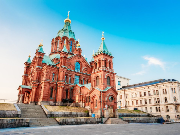 Rất nhiều công trình kiến trúc ở thủ đô Helsinki khiến du khách phải trầm trồ ngưỡng mộ.
