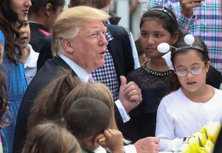 Đây là lễ Phục sinh thứ ba của Tổng thống Trump và gia đình trong Nhà Trắng.