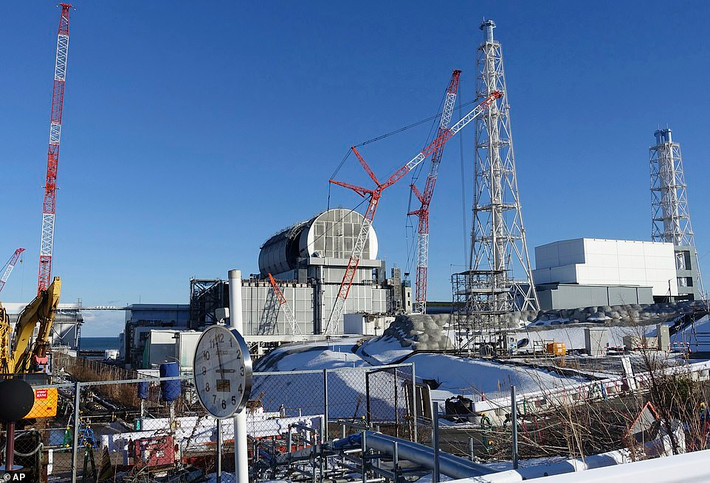 Lò phản ứng Unit 3 tại nhà máy điện hạt nhân Fukushima.