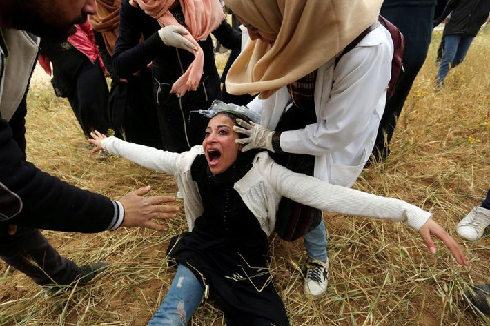 Theo thống kê của Liên Hợp Quốc, từ ngày 30/3/2018 - 22/3/2019, 195 người Palestine, trong đó có khoảng 40 trẻ em, đã thiệt mạng trong các cuộc biểu tình và đụng độ với lực lượng an ninh Israel gần hàng rào biên giới giữa Israel với Gaza.