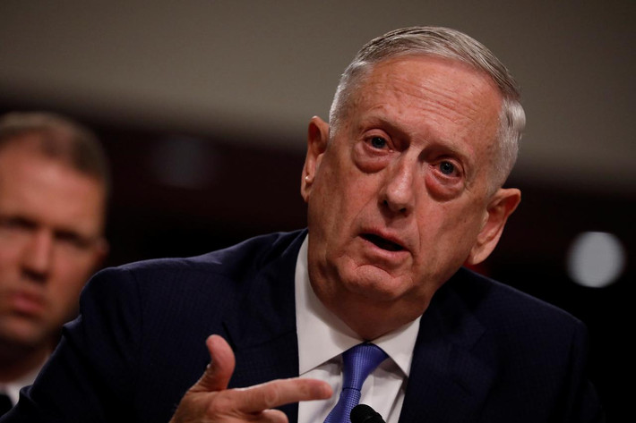 Tháng 12/2018, Bộ trưởng Quốc phòng James Mattis đột ngột tuyên bố từ chức và cho rằng Tổng thống Donald Trump có thể chọn một bộ trưởng khác "có quan điểm hợp với tổng thống hơn tôi". Ảnh: Reuters.