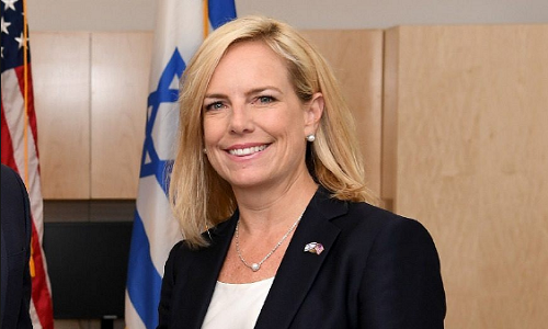Ngày 7/4 vừa qua, Bộ trưởng An ninh Nội địa Mỹ Kirstjen Nielsen đã chính thức thông báo quyết định từ chức. Đây được đánh giá là biến động nhân sự đầy bất ngờ tại Nhà Trắng. Ảnh: Times of Israel.