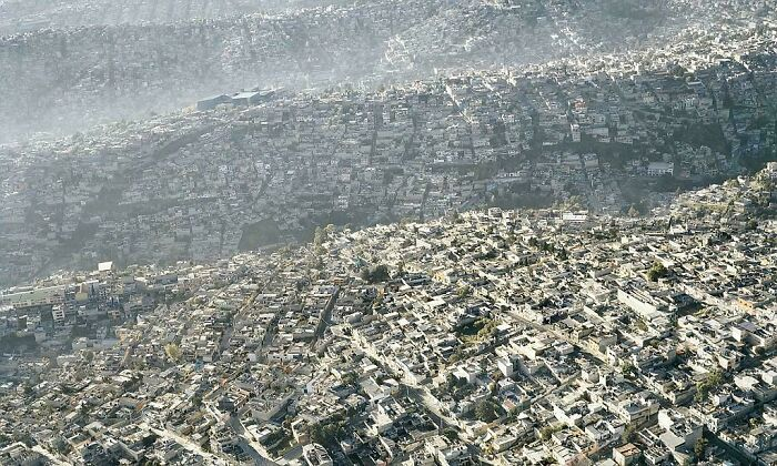 Khu vực ngoại ô thành phố Mexico.