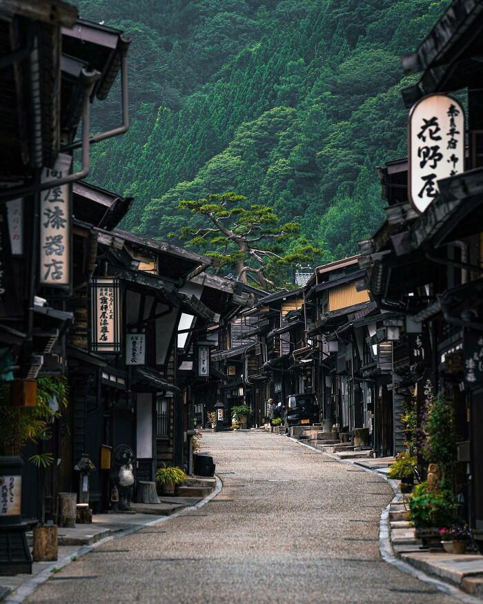 Cảnh tượng tuyệt đẹp ở Nagano, Nhật Bản.