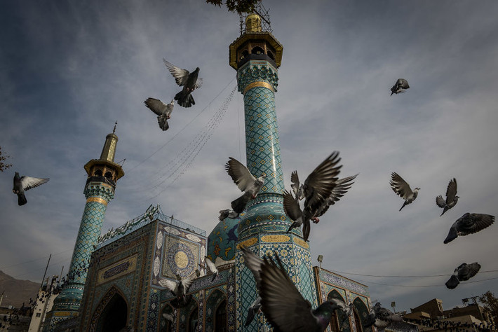Lăng Imam Zadeh Saleh, ở phía bắc của thủ đô Tehran.