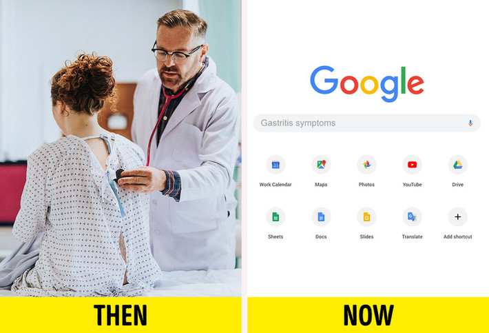 Thay vì đến gặp trực tiếp bác sĩ như trước đây, nhiều người lên Google để tìm hiểu về các triệu chứng bệnh.