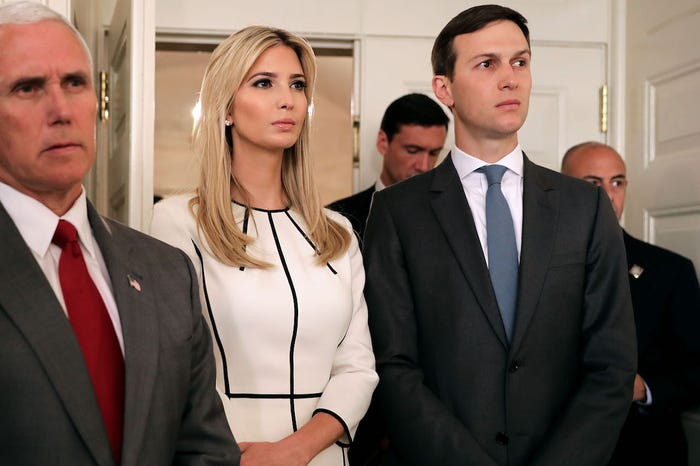 Jared Kushner đã đóng vai trò rất tích cực trong chiến dịch tranh cử Tổng thống của ông Donald Trump hồi năm 2016. Hiện tại, anh giữ vai trò là cố vấn cao cấp của Tổng thống Trump và sẽ tiếp tục cố vấn cho bố vợ trong chiến dịch tranh cử tổng thống năm 2020.