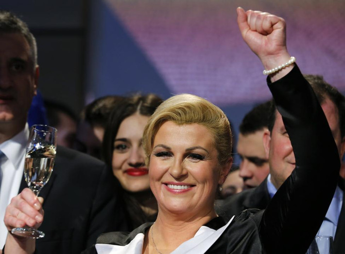 Tổng thống Croatia Kolinda Grabar-Kitarovic.