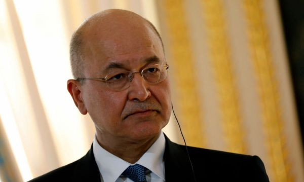 Tổng thống Iraq Barham Saleh, một chính trị gia kỳ cựu người Kurd, đã đệ đơn từ chức lên Quốc hội ngày 26/12, chỉ chưa đầy một tháng sau khi Thủ tướng Iraq Adel Abdul Mahdi nộp đơn từ chức, mở đường cho các nghị sĩ có thể lựa chọn một chính phủ mới. Ảnh: Time.