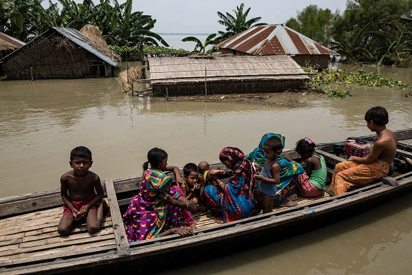 Theo báo cáo hồi tháng 4 của UNICEF, 19 triệu trẻ em ở Bangladesh nguy cơ bị ảnh hưởng bởi các thảm họa thiên nhiên như lũ lụt và lốc xoáy.