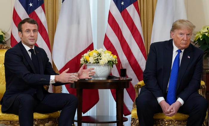 Tổng thống Macron còn gạt đi câu đùa của ông Trump về việc gửi chiến binh IS từ Syria về Pháp. Cuộc gặp lần này dường như đã hé lộ rạn nứt giữa hai nhà lãnh đạo Mỹ-Pháp.