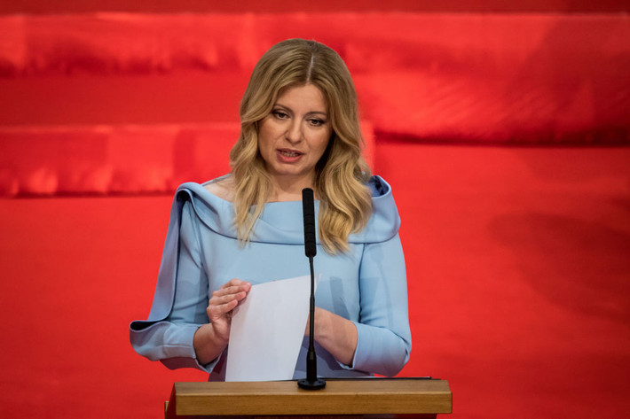 Tổng thống Slovakia Zuzana Caputova, 46 tuổi, đảm nhiệm chức vụ tổng thống từ ngày 15/6/2019.