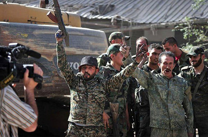 Được biết, Quân đội Syria đang chuẩn bị mở chiến dịch quân sự nhằm quét sạch các phần tử khủng bố IS khỏi Đông Deir Ezzor. Ảnh: FNA.