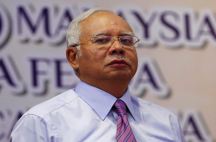 Trong khi đó, cựu Thủ tướng Malaysia liên tục bác bỏ mọi cáo buộc. Ảnh: Reuters.