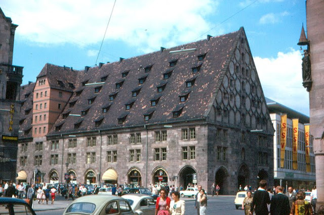 Bức ảnh chụp tại Mauthalle, một điểm đến nổi tiếng ở Nürnberg.