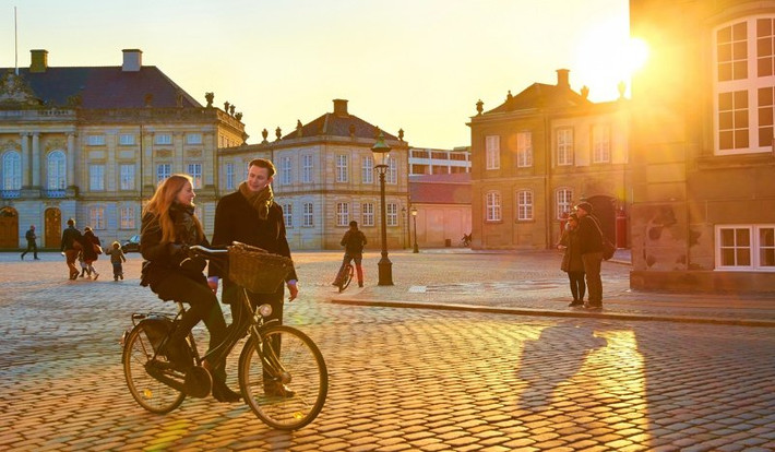 Người Đan Mạch thích đi xe đạp. Ảnh: Lifeinnorway.