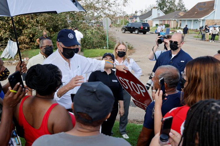 Được biết, Tổng thống Mỹ Joe Biden đã phê duyệt ban bố tình trạng khẩn cấp cho 2 bang Louisiana và Mississippi trước khi bão Ida đổ bộ.