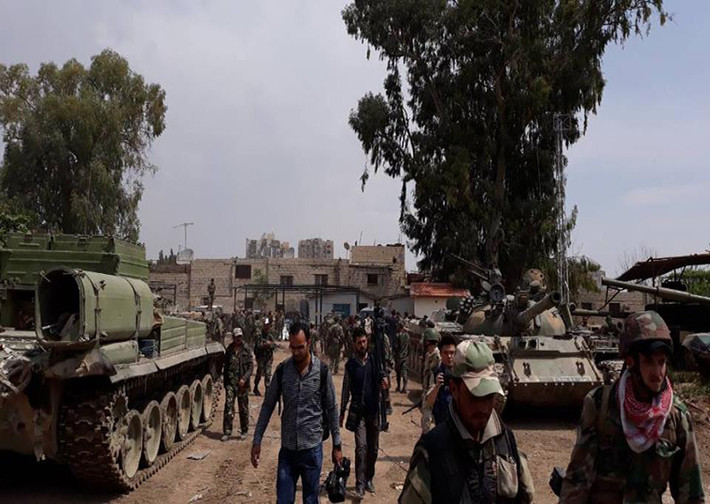 Trong diễn biến khác trên chiến trường Syria, Al Masdar News dẫn lời một sĩ quan quân đội ở Damascus ngày 2/1 cho hay, Quân đội Syria chưa có kế hoạch tiến hành cuộc tấn công quy mô lớn nhằm vào các nhóm phiến quân tại tỉnh Idlib vào thời điểm này. Ảnh: AN.