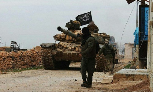 Theo Al Masdar News ngày 2/1 dẫn một nguồn tin quân sự cho hay, phiến quân IS đã vượt qua sông Euphrates và tiến vào ngôi làng Al-Siyal, tỉnh Deir Ezzor, đêm 1/1. Ảnh: AMN.