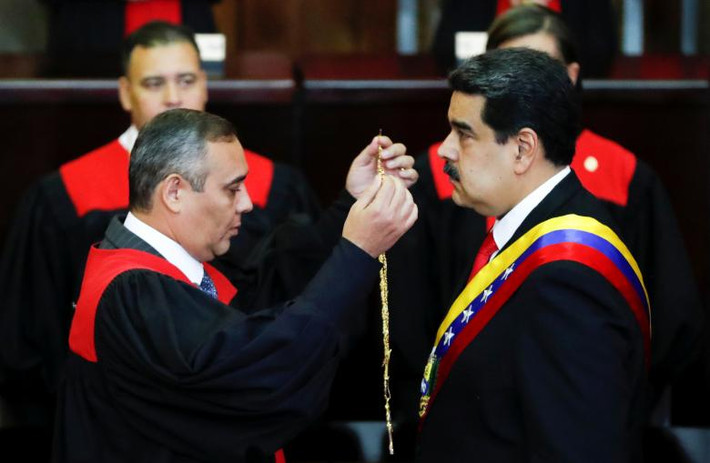 Tham dự lễ nhậm chức của Tổng thống Maduro có Chủ tịch Cuba Miguel Díaz-Canel, Tổng thống Nicaragua Daniel Ortega, Tổng thống Bolivia Evo Morales và Tổng thống El Salvador Sanchez Ceren.