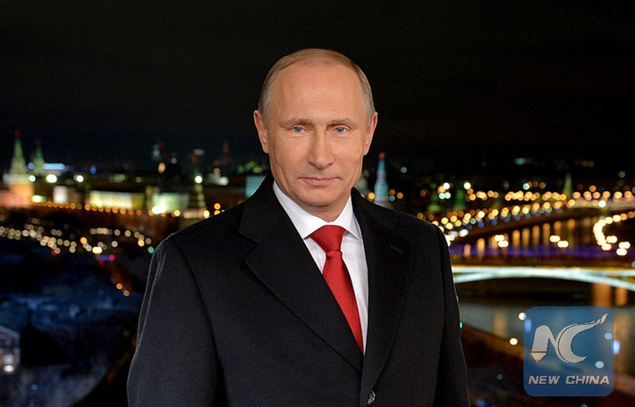 Sau khi kết thúc lịch trình làm việc bận rộn trong ngày cuối cùng của năm, Tổng thống Nga Vladimir Putin sẽ cùng đếm ngược thời khắc giao thừa với gia đình, người thân và bạn bè. Ảnh: NC.