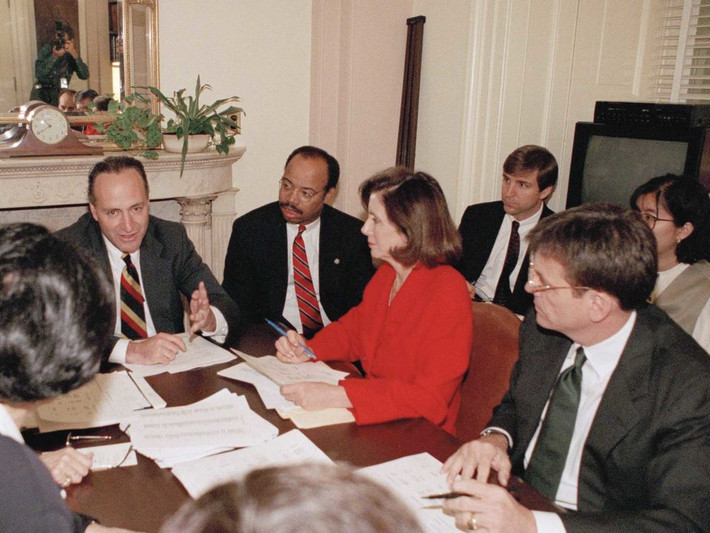 Bà Pelosi cũng là một trong những “kiến trúc sư” của Hạ viện Mỹ đứng sau lệnh cấm các loại vũ khí tấn công năm 1994, cùng với nghị sĩ Feinstein và nghị sĩ Chuck Schumer.