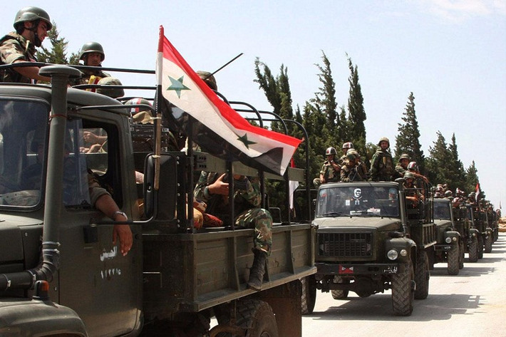 Tại Đông Idlib, lực lượng chính phủ Damascus đã đẩy lui một cuộc tấn công của phiến quân HTS nhằm vào căn cứ của Quân đội Syria, qua đó tiêu diệt và làm bị thương nhiều tay súng. Ảnh: MEM.