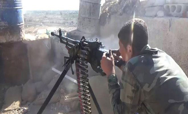 Nguồn tin này nhấn mạnh, Quân đội Syria tại các tỉnh Aleppo, Idlib, Hama và Latakia đã chuẩn bị sẵn sàng để tiến hành chiến dịch quân sự ở khu vực miền bắc Syria. Ảnh: SANA.