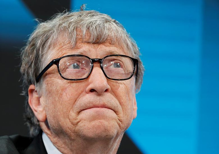 Tỷ phú Bill Gates - nhà sáng lập Microsoft và Chủ tịch Quỹ Bill & Melinda, ngày 22/1.