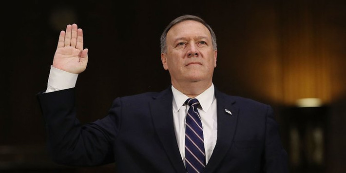 Ông Pompeo tốt nghiệp Học viện quân sự West Point với chuyên ngành Kỹ sư Cơ khí năm 1986 và nhận bằng Luật của Đại học Harvard năm 1994. Ngoài ra, vị Ngoại trưởng này từng có thời gian phục vụ trong Quân đội Mỹ. Ảnh: BI.