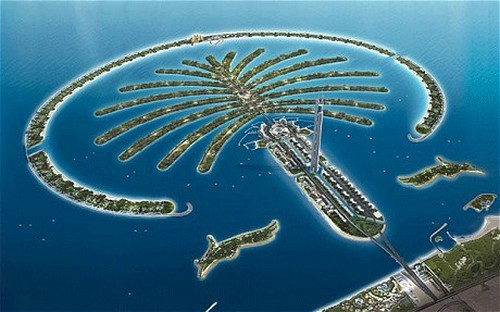 Một quần đảo nhân tạo nổi tiếng khác ở UAE là Quần đảo Cây Cọ. Nó được xây dựng từ năm 2001 và bao gồm ba hòn đảo đó là Palm Jumeirah, Palm Jebel Ali và Palm Deira.