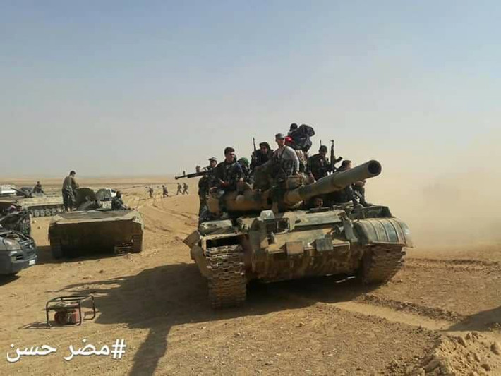 Hiện tại, giao tranh giữa lực lượng chính phủ Syria và phiến quân HTS vẫn tiếp diễn dọc trục Hama-Idlib. Ảnh: AMN.