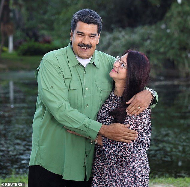 Bà Flores kết hôn với ông Nicolas Maduro vào tháng 7/2013, vài tháng sau khi ông Maduro trở thành Tổng thống Venezuela. Ảnh: Reuters.
